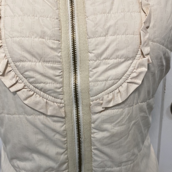 BILLABONG HOODED VEST WITH FAUX FUR LINING AND RUFFLES - Picture 6 of 16